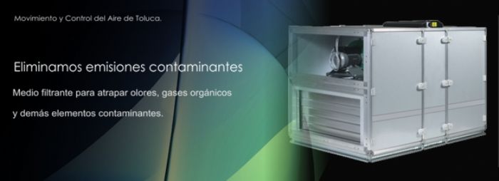 Gabinetes de media química o carbón activado